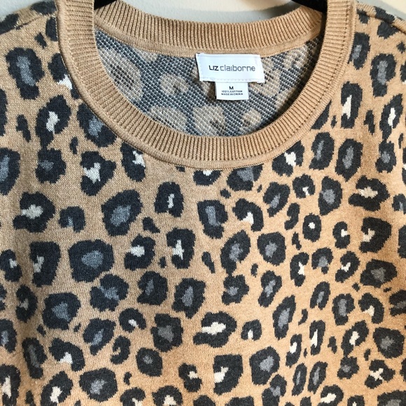 Liz Claiborne Sweaters - 100% Cotton Liz Claiborne Scoop Neck Sweater